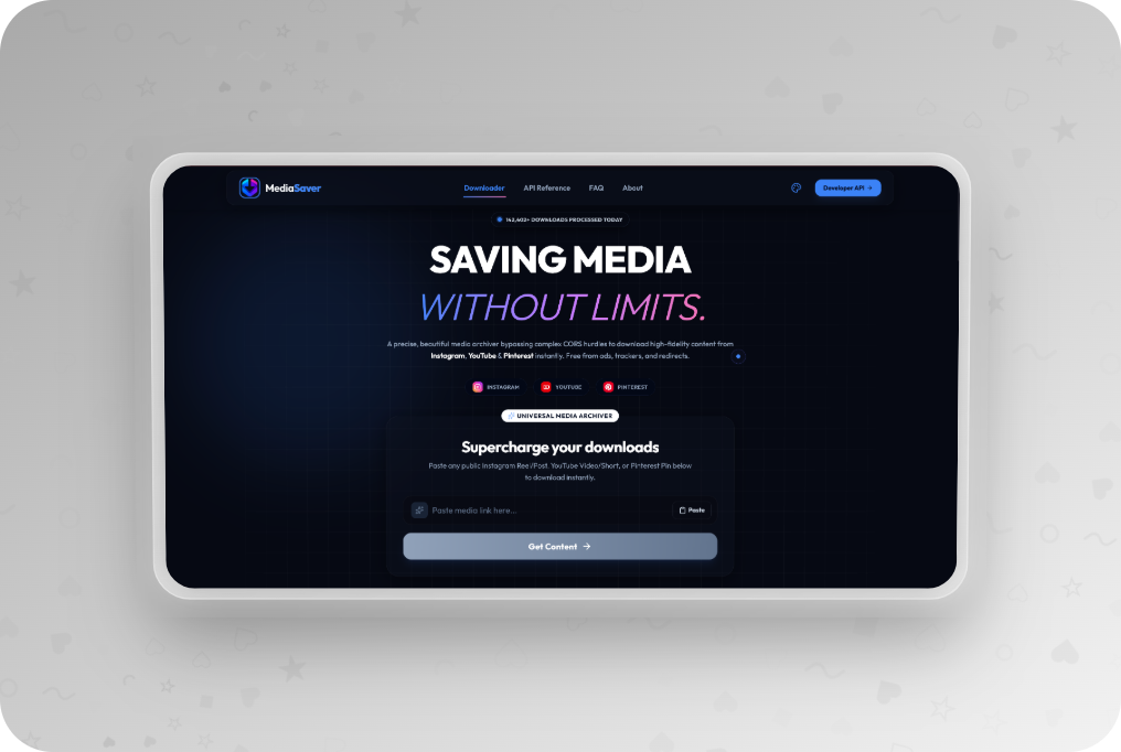 MediaSaver - Premium Video Downloader